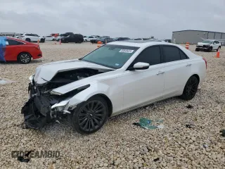 2015 Cadillac CTS Performance RWD with VIN 1G6AS5SX1F0142004, listed as a Copart auction lot 50840425 with 111,289 mi miles and Salvage title. Bid and sale history available at DreamBid. Image 1.