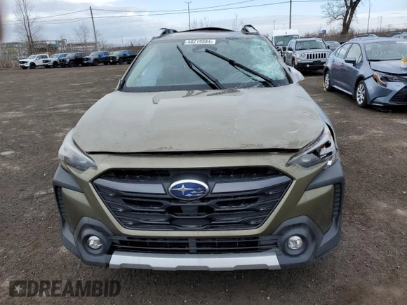 2023 Subaru Outback with VIN 4S4BTHPD8P3161790, listed as a Copart auction lot 48219584 with Not provided miles and Salvage title. Bid and sale history available at DreamBid. Image 5.
