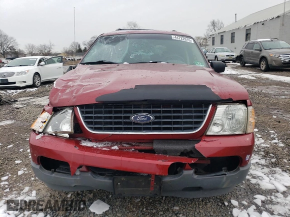 2002 Ford Explorer XLT with VIN 1FMDU73W12ZB33357, listed as a Copart auction lot 44722015 with Not provided miles and Salvage title. Bid and sale history available at DreamBid. Image 5.