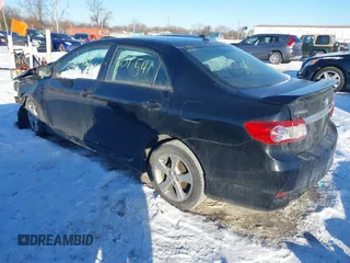 2011 Toyota Corolla L with VIN 2T1BU4EE1BC666964, listed as a IAAI auction lot 41281329 with 1 mi miles. Bid and sale history available at carsss.com. Image 3.