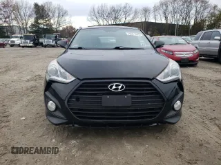2015 Hyundai Veloster Turbo with VIN KMHTC6AE3FU232834, listed as a Copart auction lot 76071403 with 173,259 mi miles. Bid and sale history available at carsss.com. Image 5.