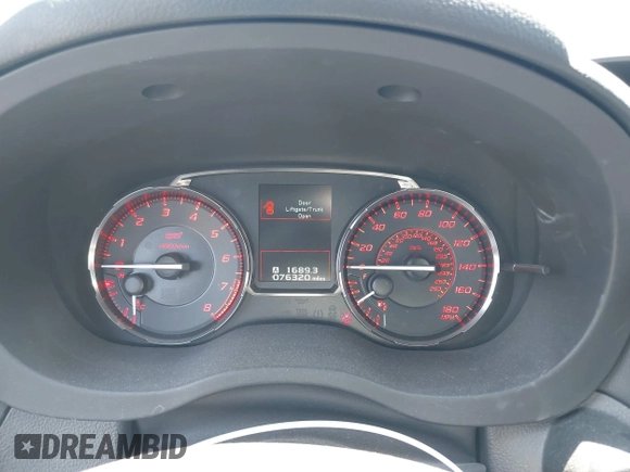 2015 Subaru WRX STI Limited with VIN JF1VA2U69F9808404, listed as a IAAI auction lot 41528198 with 76,320 mi miles and . Bid and sale history available at DreamBid. Image 7.