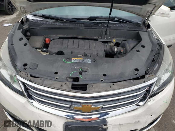 2015 Chevrolet Traverse LT with VIN 1GNKVHKDXFJ226050, listed as a Copart auction lot 87545385 with 129,120 mi miles and Salvage title. Bid and sale history available at DreamBid. Image 12.