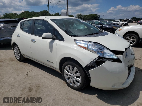 2017 Nissan LEAF SL with VIN 1N4BZ0CP5HC301693, listed as a Copart auction lot 64637913 with 46,815 mi miles. Bid and sale history available at carsss.com. Image 4.