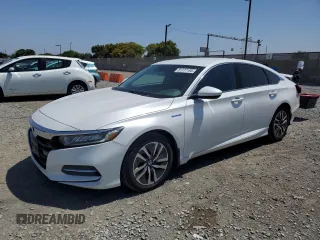 2019 Honda Accord with VIN 1HGCV3F10KA019954, listed as a Copart auction lot 61777195 with 47,709 mi miles and Salvage title. Bid and sale history available at DreamBid. Image 1.