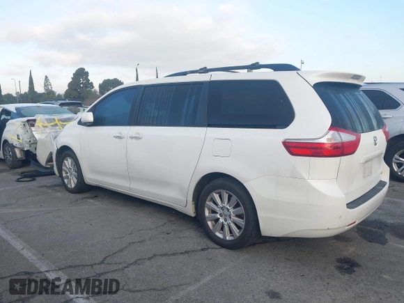 2015 Toyota Sienna Ltd with VIN 5TDDK3DC8FS100841, listed as a IAAI auction lot 41539557 with 219,816 mi miles. Bid and sale history available at carsss.com. Image 14.
