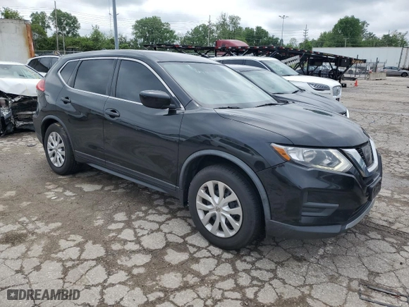 2017 Nissan Rogue S with VIN KNMAT2MT6HP614372, listed as a Copart auction lot 52974694 with 159,561 mi miles and Salvage Title. Bid and sale history available at carsss.com. Image 4.