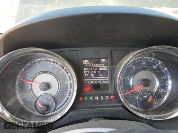 2013 Chrysler Town & Country Touring with VIN 2C4RC1BGXDR584370, listed as a Copart auction lot 50435755 with 134,299 mi miles and Salvage Title. Bid and sale history available at carsss.com. Image 9.