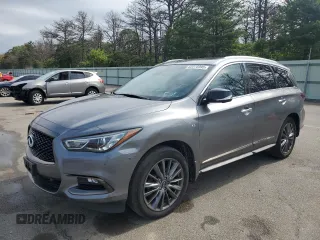 2020 Infiniti QX60 Luxe with VIN 5N1DL0MM1LC527839, listed as a Copart auction lot 62275995 with 89,188 mi miles and Salvage title. Bid and sale history available at DreamBid. Image 1.