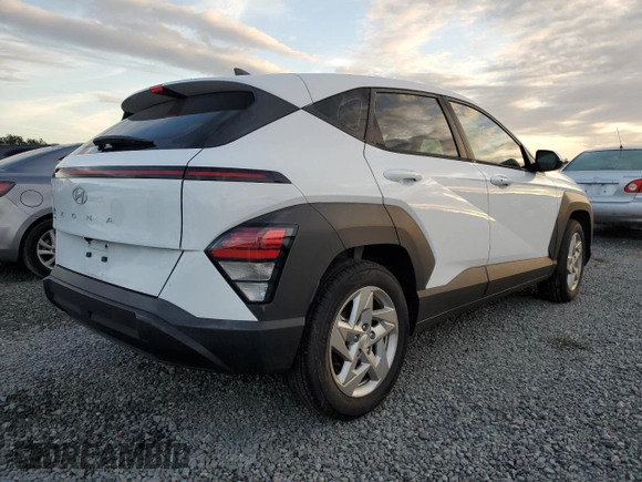 2024 Hyundai Kona Essential with VIN KM8HA3AB9RU116770, listed as a Copart auction lot 76826014 with Not Provided miles and Non Repairable. Bid and sale history available at DreamBid. Image 3.
