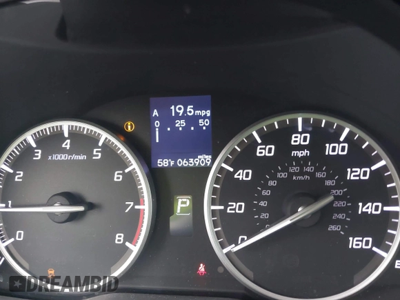 2018 Acura RDX with VIN 5J8TB3H31JL012439, listed as a IAAI auction lot 41565530 with 63,909 mi miles and . Bid and sale history available at DreamBid. Image 15.
