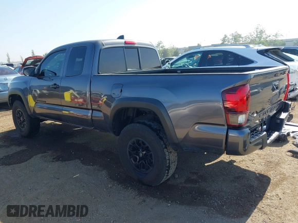 2022 Toyota Tacoma SR with VIN 3TYRX5GN3NT066696, listed as a IAAI auction lot 42514462 with 35,687 mi miles and . Bid and sale history available at DreamBid. Image 3.