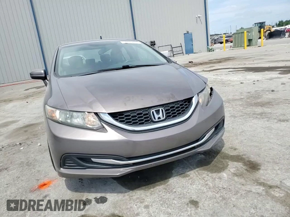 2015 Honda Civic LX with VIN 19XFB2F58FE034450, listed as a Copart auction lot 54475435 with 162,242 mi miles and Salvage Title. Bid and sale history available at carsss.com. Image 13.