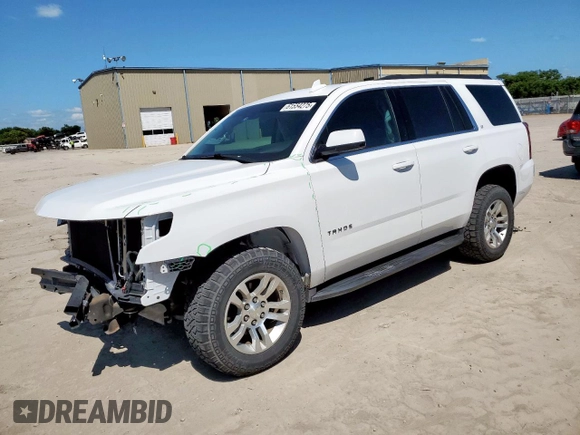 2020 Chevrolet Tahoe LT with VIN 1GNSCBKC6LR191286, listed as a Copart auction lot 61554275 with 71,751 mi miles and Salvage title. Bid and sale history available at DreamBid. Image 1.