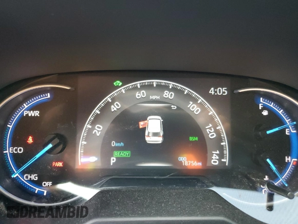 2023 Toyota RAV4 Hybrid LE with VIN 4T3MWRFV9PU089967, listed as a Copart auction lot 50932415 with 18,756 mi miles and Clean Title. Bid and sale history available at carsss.com. Image 9.