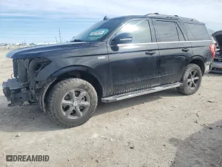 2018 Ford Expedition XLT with VIN 1FMJU1JT7JEA13528, listed as a Copart auction lot 46874815 with 117,763 mi miles and Salvage Title. Bid and sale history available at carsss.com. Image 1.