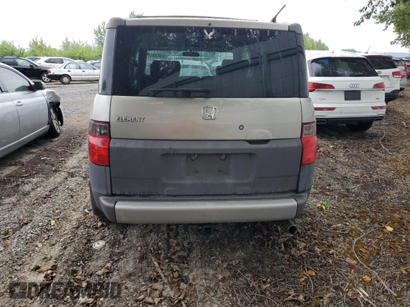 2003 Honda Element EX z VIN 5J6YH28513L016745, wystawiony jako Copart lot #60483055 z przebiegiem 241 539 mil mil oraz Szkoda całkowita • Salvage title. Historia ofert i sprzedaży dostępna na DreamBid. Obrazek 6.