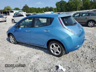 2011 Nissan LEAF SL-e with VIN JN1AZ0CP0BT003522, listed as a Copart auction lot 54838115 with 58,080 mi miles and Clean Title. Bid and sale history available at carsss.com. Image 2.