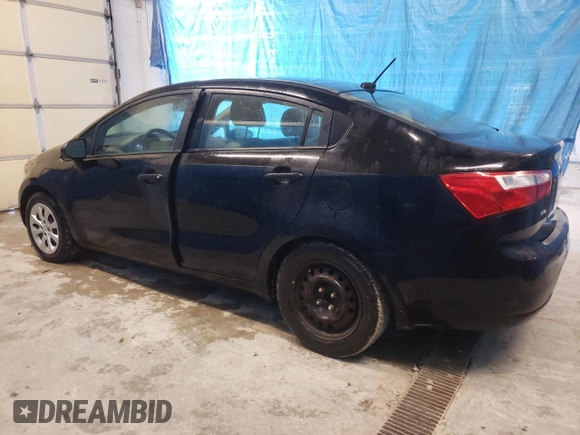 2013 Kia Rio LX with VIN KNADM4A31D6127488, listed as a Copart auction lot 51660205 with 77,357 mi miles and Salvage Title. Bid and sale history available at carsss.com. Image 2.