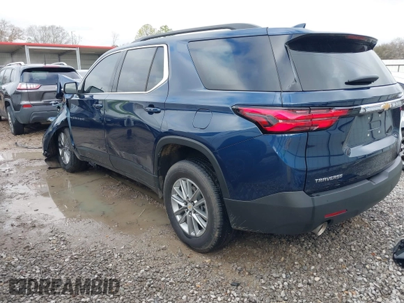 2023 Chevrolet Traverse LT Cloth with VIN 1GNERGKW6PJ300269, listed as a IAAI auction lot 41491965 with 39,052 mi miles and . Bid and sale history available at DreamBid. Image 3.