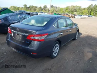 2014 Nissan Sentra S with VIN 3N1AB7APXEY335933, listed as a IAAI auction lot 42218659 with 93,700 mi miles and . Bid and sale history available at DreamBid. Image 4.