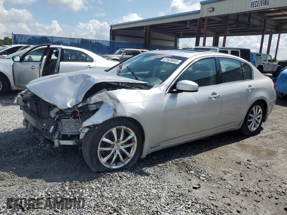 2008 Infiniti G35 Journey with VIN JNKBV61E78M211545, listed as a Copart auction lot 61828845 with Not provided miles and Salvage title. Bid and sale history available at DreamBid. Image 1.