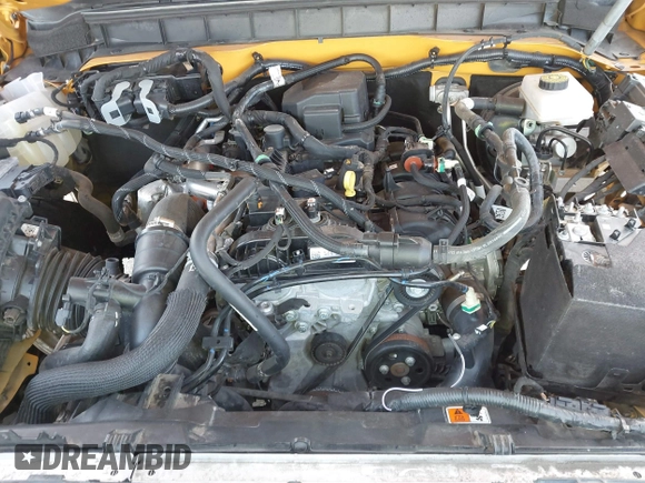 2022 Ford Bronco with VIN 1FMEE5DH6NLB14350, listed as a IAAI auction lot 41486823 with 27,587 mi miles and . Bid and sale history available at DreamBid. Image 10.