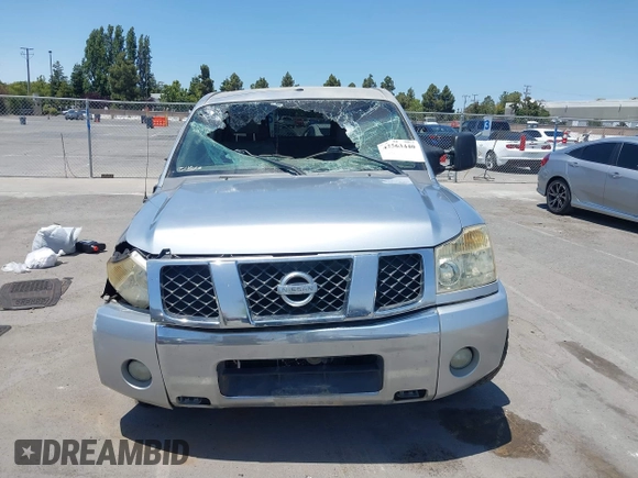 2007 Nissan Titan XE with VIN 1N6AA07A57N200866, listed as a IAAI auction lot 42563440 with 193,188 mi miles and . Bid and sale history available at DreamBid. Image 12.