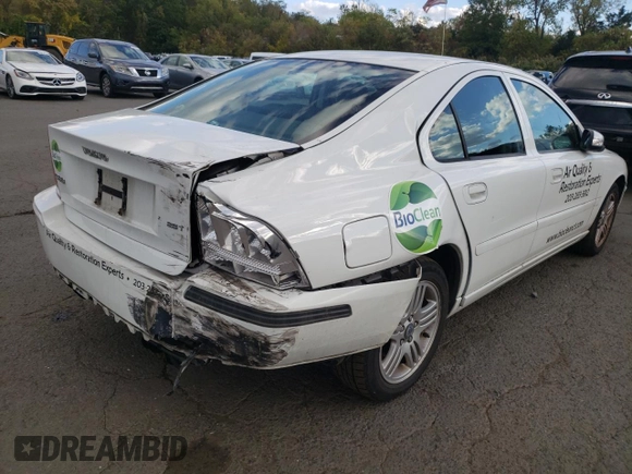 2007 Volvo S60 2.5L Turbo with VIN YV1RS592672644016, listed as a Copart auction lot 74090264 with 137,675 mi miles and Salvage Title. Bid and sale history available at carsss.com. Image 3.