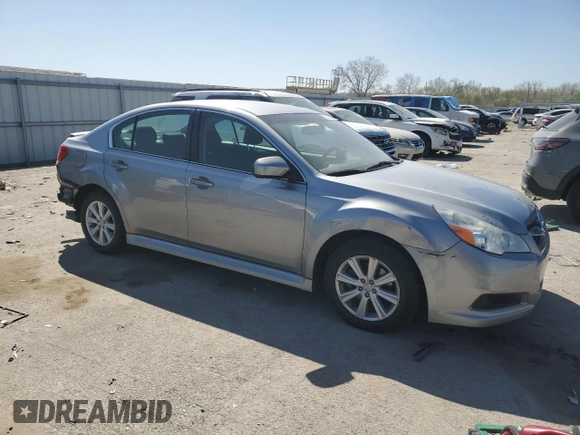 2010 Subaru Legacy Premium with VIN 4S3BMCB63A3239932, listed as a Copart auction lot 52639905 with 129,756 mi miles and Salvage title. Bid and sale history available at DreamBid. Image 4.