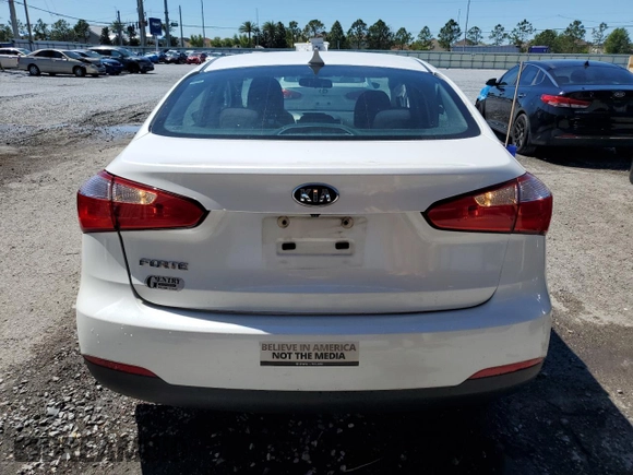 2016 Kia Forte LX with VIN KNAFX4A61G5584144, listed as a Copart auction lot 49618955 with 108,043 mi miles and Salvage Title. Bid and sale history available at carsss.com. Image 6.