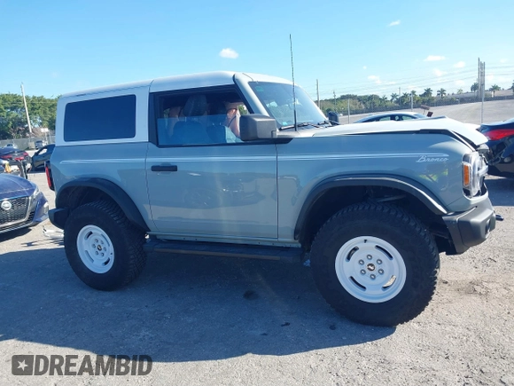 2024 Ford Bronco with VIN 1FMDE4CP3RLA28000, listed as a IAAI auction lot 41575878 with 11,631 mi miles and . Bid and sale history available at DreamBid. Image 13.