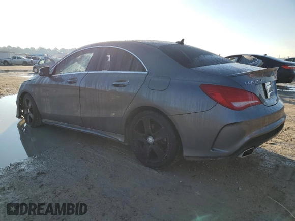 2015 Mercedes-Benz CLA 250 with VIN WDDSJ4EB9FN218494, listed as a Copart auction lot 37225734 with 64,709 mi miles and . Bid and sale history available at DreamBid. Image 2.
