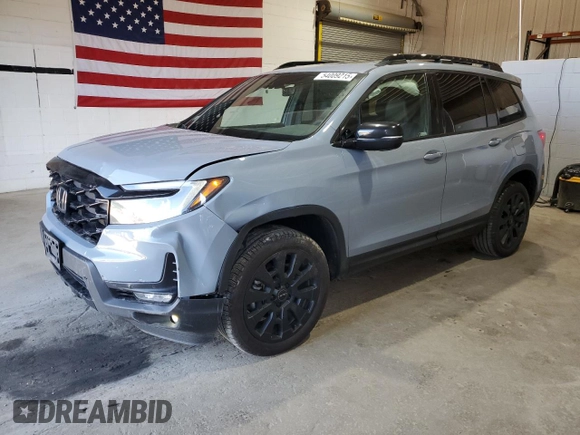2023 Honda Passport Elite with VIN 5FNYF8H03PB034613, listed as a Copart auction lot 54009215 with 102,841 mi miles and Salvage title. Bid and sale history available at DreamBid. Image 1.