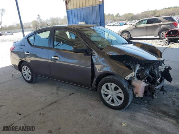 2015 Nissan Versa SV with VIN 3N1CN7AP0FL939263, listed as a Copart auction lot 50415585 with 166,963 mi miles and Salvage Title. Bid and sale history available at carsss.com. Image 4.
