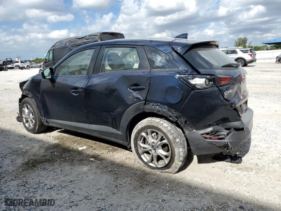 2020 Mazda CX-3 Sport with VIN JM1DKDB72L1471742, listed as a Copart auction lot 82168024 with 70,270 mi miles and Non Repairable. Bid and sale history available at carsss.com. Image 2.