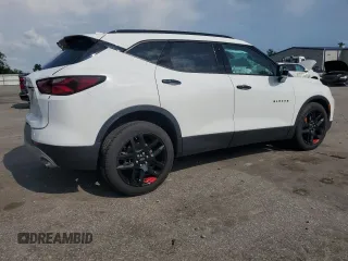 2020 Chevrolet Blazer LT with VIN 3GNKBCRS4LS720401, listed as a Copart auction lot 60222385 with 69,191 mi miles and Salvage title. Bid and sale history available at DreamBid. Image 3.