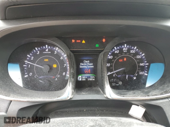 2014 Toyota Avalon Limited with VIN 4T1BK1EB5EU134727, listed as a Copart auction lot 49963195 with 57,083 mi miles and Salvage Title. Bid and sale history available at carsss.com. Image 9.