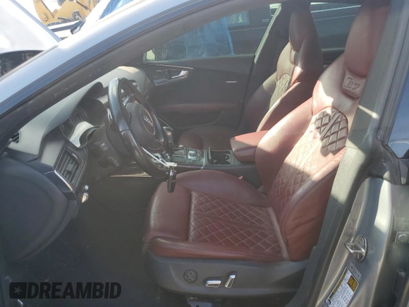 2016 Audi S7 with VIN WAUW2AFC5GN105817, listed as a Copart auction lot 76579934 with 112,894 mi miles and Clean Title. Bid and sale history available at carsss.com. Image 7.