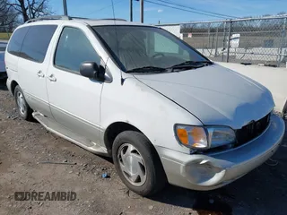 2000 Toyota Sienna LE with VIN 4T3ZF13C3YU203988, listed as a IAAI auction lot 41558259 with 265,948 mi miles. Bid and sale history available at carsss.com. Image 1.