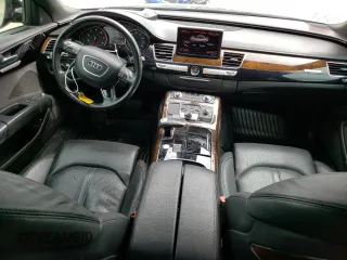 2015 Audi A8 4.0T with VIN WAU32AFD6FN013982, listed as a Copart auction lot 58122294 with 100,981 mi miles and Clean title. Bid and sale history available at DreamBid. Image 8.