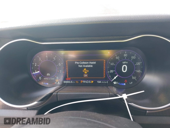 2021 Ford Mustang EcoBoost z VIN 1FA6P8TD5M5133239, wystawiony jako IAAI lot #41899042 z przebiegiem 65 553 mil mil oraz . Historia ofert i sprzedaży dostępna na DreamBid. Obrazek 7.