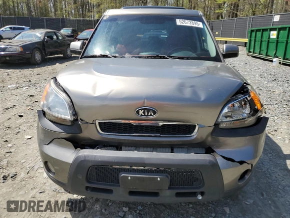 2010 Kia Soul + with VIN KNDJT2A22A7047983, listed as a Copart auction lot 52672895 with 116,082 mi miles and Salvage Title. Bid and sale history available at DreamBid. Image 5.