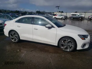 2022 Audi A3 Premium with VIN WAUGUDGY0NA061028, listed as a Copart auction lot 40925524 with 14,771 mi miles. Bid and sale history available at carsss.com. Image 4.