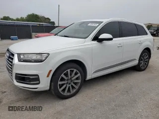2017 Audi Q7 Premium Plus z VIN WA1LAAF70HD032823, wystawiony jako Copart lot #59897545 z przebiegiem 143 277 mil mil oraz Czysty tytuł • Clean title. Historia ofert i sprzedaży dostępna na DreamBid. Obrazek 1.