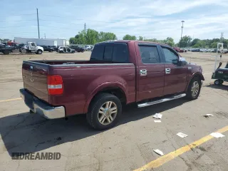 2005 Ford F-150 XLT with VIN 1FTPW12505FB22051, listed as a Copart auction lot 84535874 with 143,574 mi miles and Clean Title. Bid and sale history available at carsss.com. Image 3.