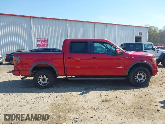2011 Ford F-150 XLT with VIN 1FTFW1ET5BFC55566, listed as a IAAI auction lot 41896825 with 287,297 mi miles. Bid and sale history available at carsss.com. Image 13.