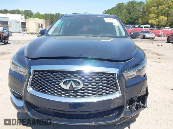 2020 Infiniti QX60 Luxe with VIN 5N1DL0MM6LC528615, listed as a IAAI auction lot 42016614 with 81,449 mi miles and . Bid and sale history available at DreamBid. Image 12.