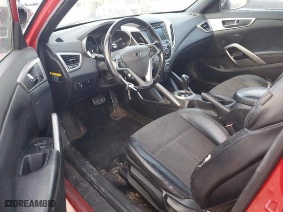 2016 Hyundai Veloster with VIN KMHTC6AD7GU282631, listed as a Copart auction lot 88403855 with NaN miles and Clean Title. Bid and sale history available at carsss.com. Image 8.