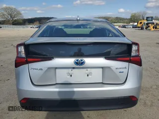 2021 Toyota Prius L Eco with VIN JTDKAMFU1M3142143, listed as a Copart auction lot 55662845 with 96,422 mi miles and Salvage Title. Bid and sale history available at DreamBid. Image 6.